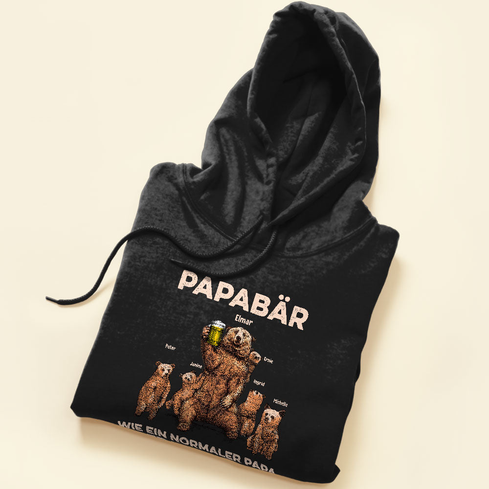 Papab-r-Wie-Ein-Normaler-Papa-Aber-Viel-Cooler-Familie-Custom-Shirt-Geschenk-F-r-Vater-Papa-Gro-vater