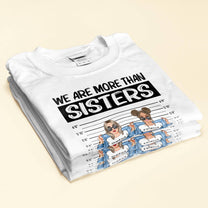 Partner In Crime - Personalized Shirt - Gift For Sisters - Girls Denim Standing