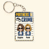 Partners In Crime Besties Forever - Personalized Acrylic Keychain