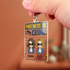 Partners In Crime Besties Forever - Personalized Acrylic Keychain
