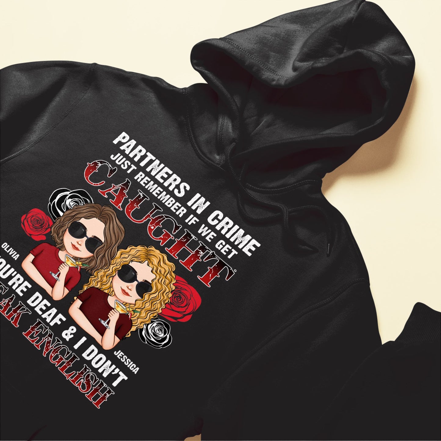 Partners In Crime - Personalized Shirt