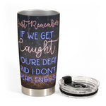 Partners In Crime - Personalized Tumbler Cup - Birthday, Anniversary Gift For Besties, Bff, Friends, Soul Sisters