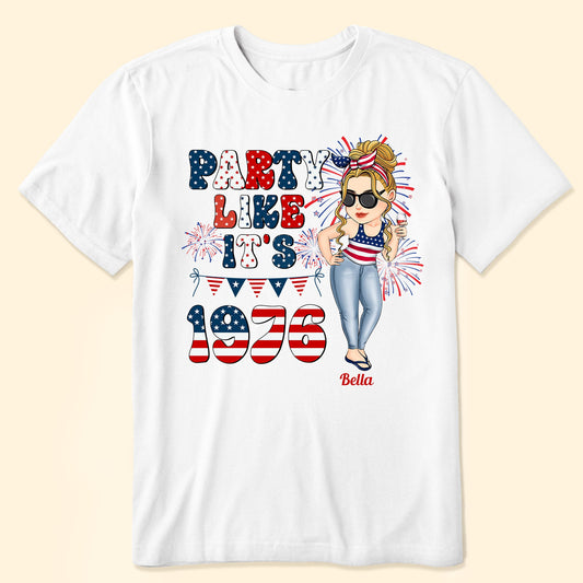 Party Like It's 1976 - Personalized Shirt