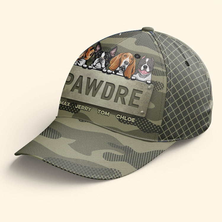 Pawdre - Personalized Classic Cap - Funny Birthday Gift For Dog Dad, Dog Lovers, Grandpa - Gift From Daughters, Sons, Wife