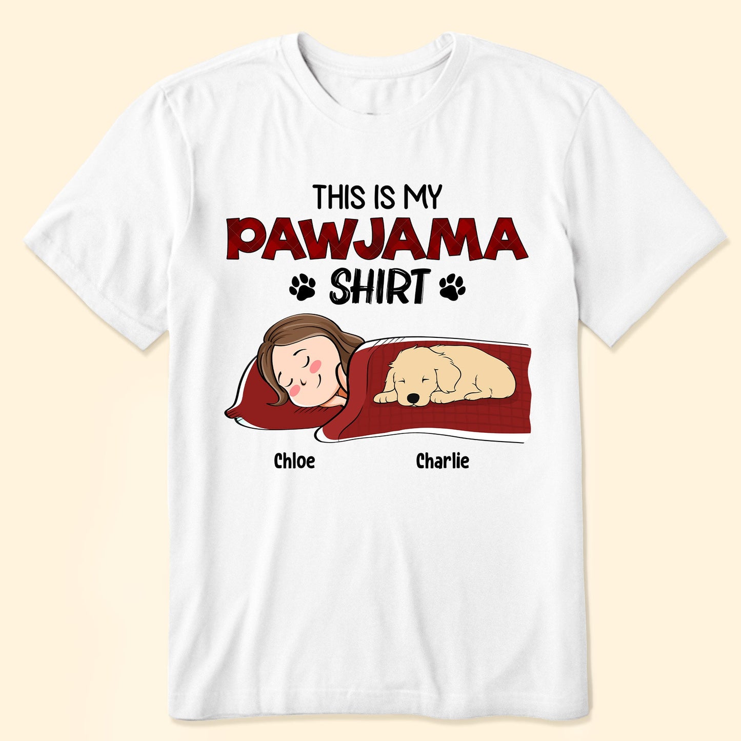 Pawjama Shirt - Personalized Shirt