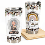 Peace Love And Light - Personalized Tumbler Cup