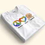 Peace Love Pet - Personalized Shirt