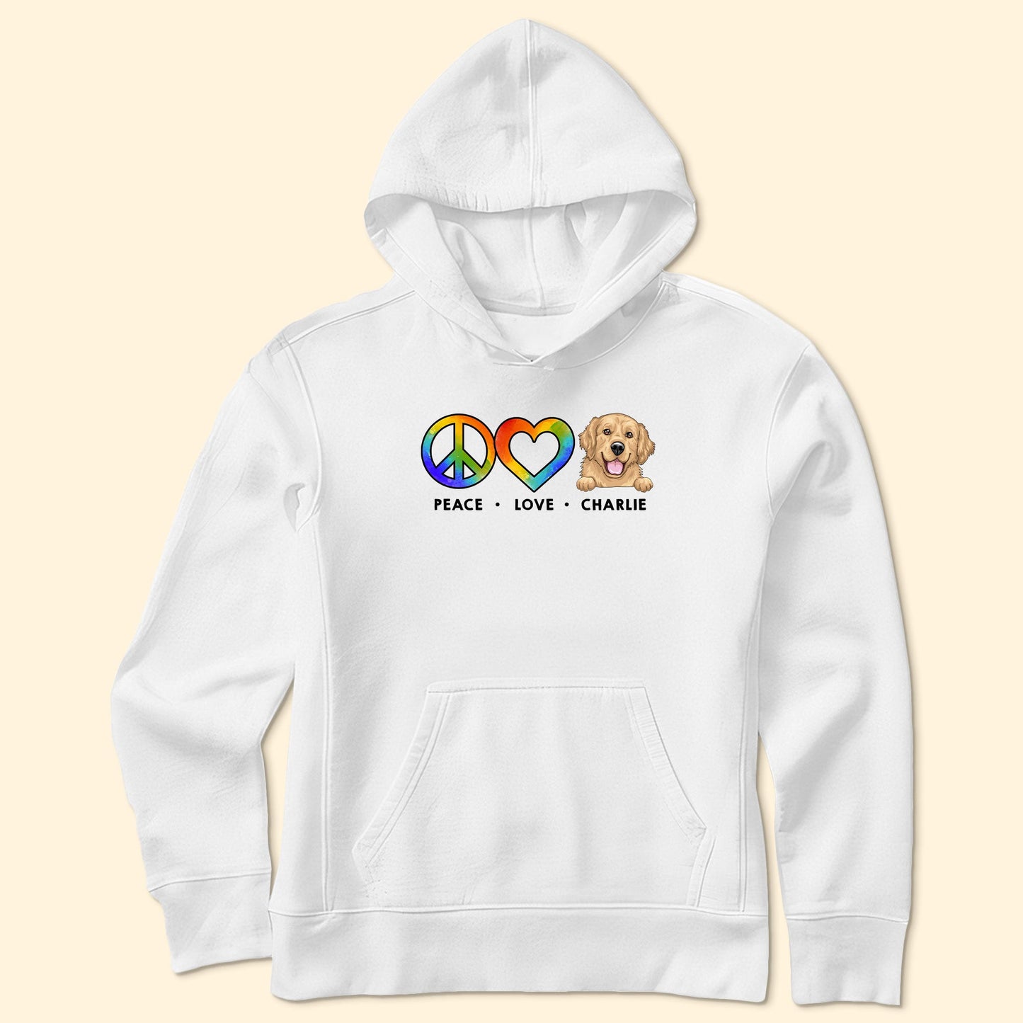 Peace Love Pet - Personalized Shirt