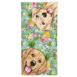Peek A Boo Pet - Personalized Beach Towel