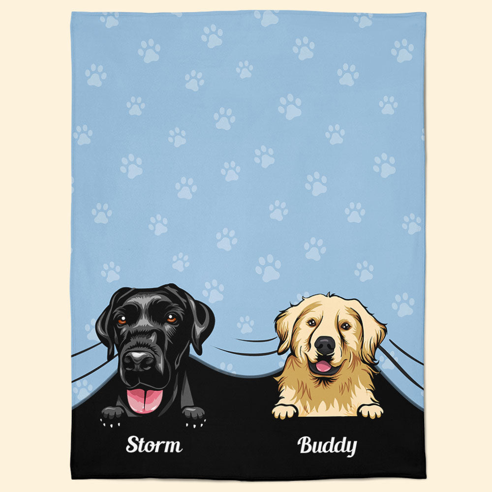 Peeking Pet - Personalized Blanket
