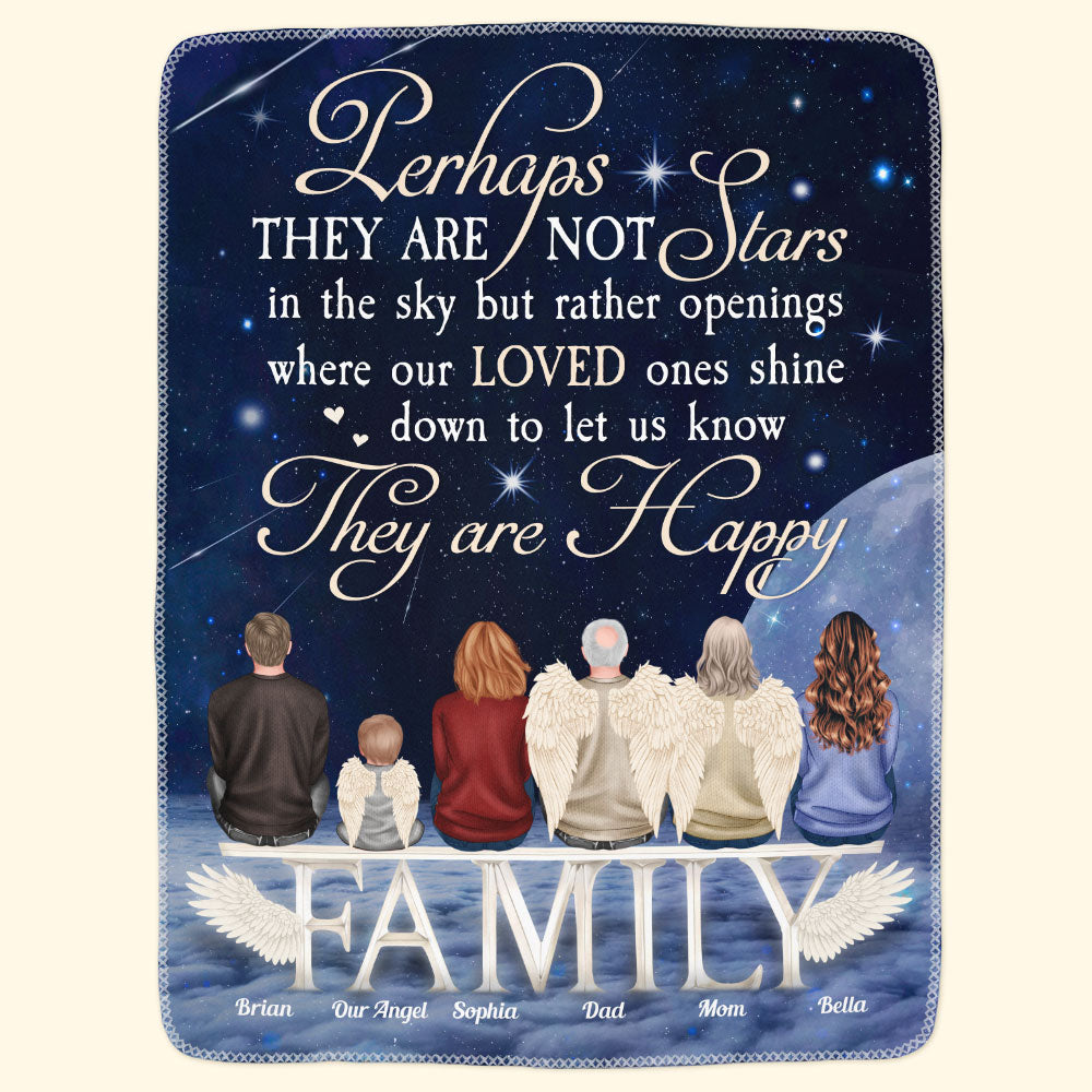 Perhaps They Are Not Stars In The Sky - Personalized Blanket