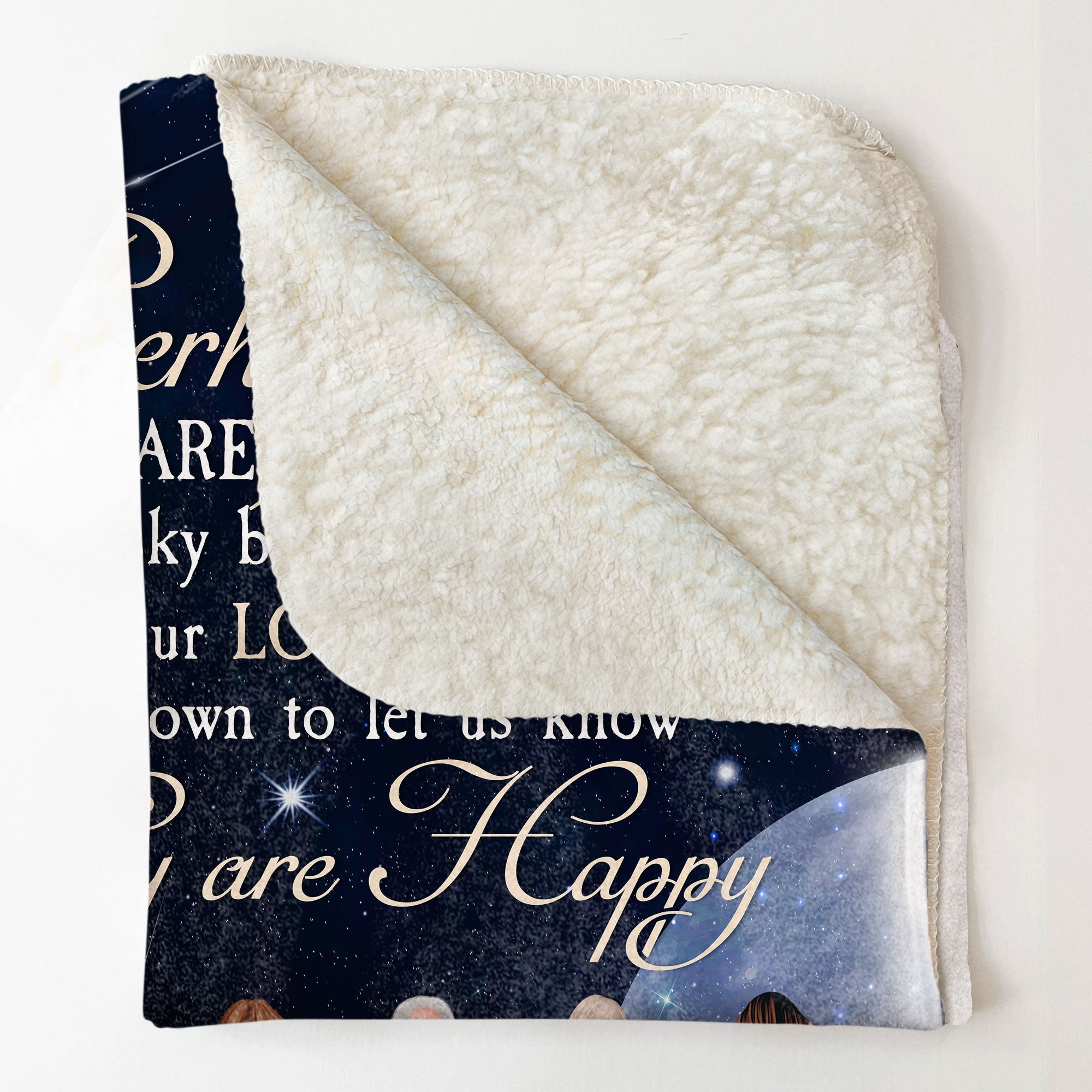 Perhaps They Are Not Stars In The Sky - Personalized Blanket