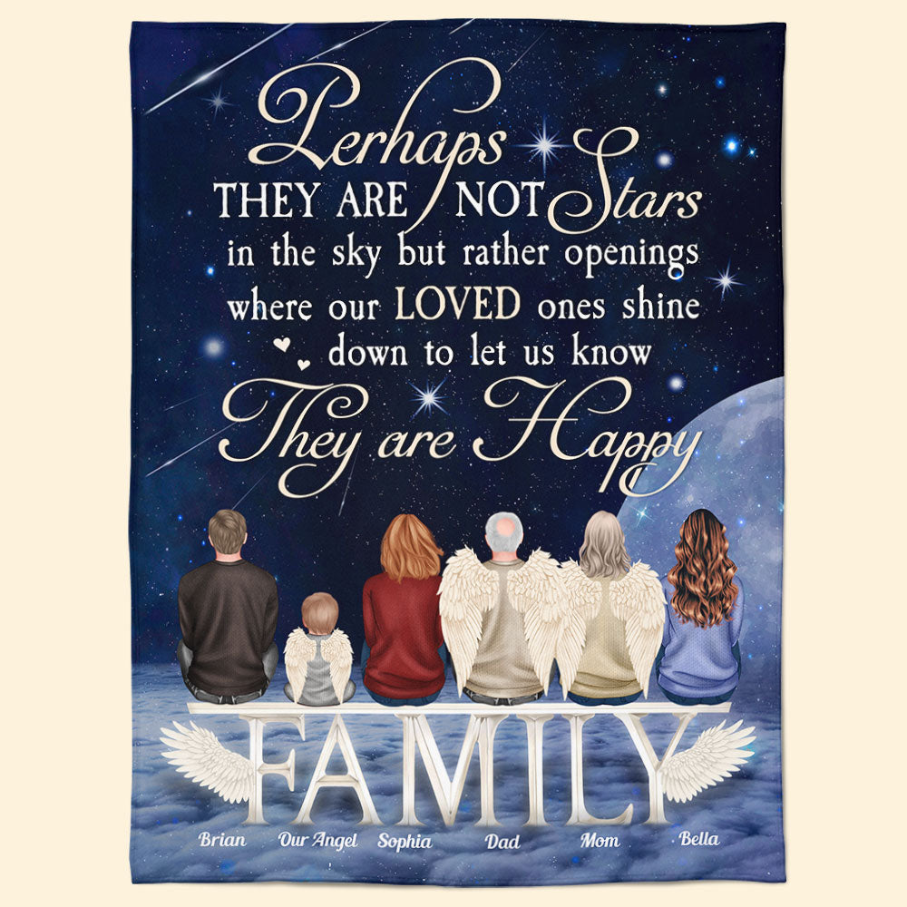 Perhaps They Are Not Stars In The Sky - Personalized Blanket