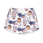Best Mom Ever - Personalized Photo Women's Beach Shorts