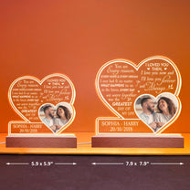 Every Day We Were Together - Personalized Photo LED Light