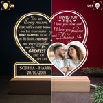 Every Day We Were Together - Personalized Photo LED Light
