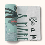 Be A Mermaid & Make Waves - Personalized Photo Beach Towel