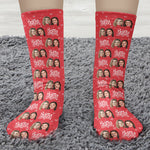 Besties Forever - Personalized Photo Crew Socks