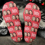 Besties Forever - Personalized Photo Crew Socks
