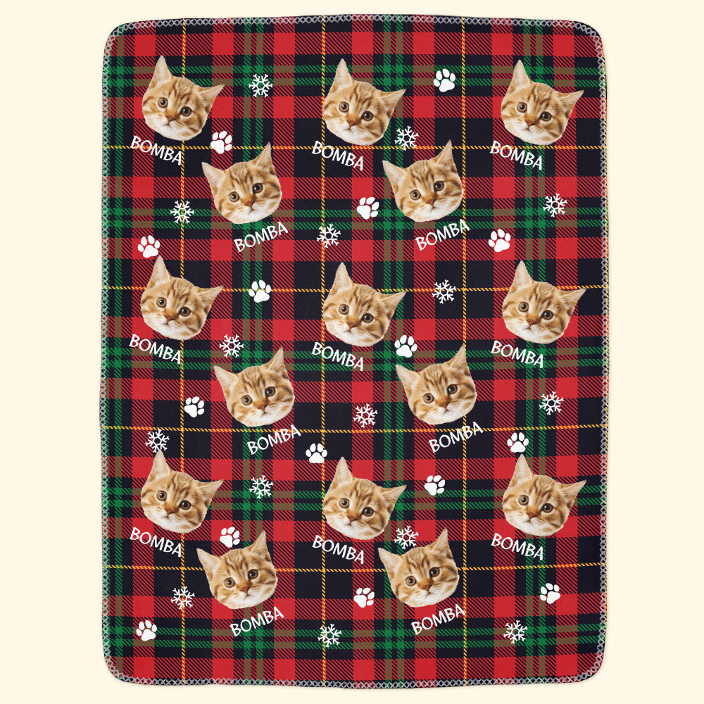 Christmas Pet - Personalized Photo Blanket