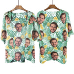 Custom Face - Personalized Photo Women's Kimono Chiffon Cover Up