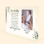 Dear Daddy We've Been Together For Just A Little While - Personalized Rectangle Acrylic Photo Plaque