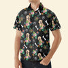 Dog Hawaiian - Personalized Photo Hawaiian With Pocket Shirt