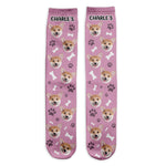Dog's Property - Personalized Photo Crew Socks