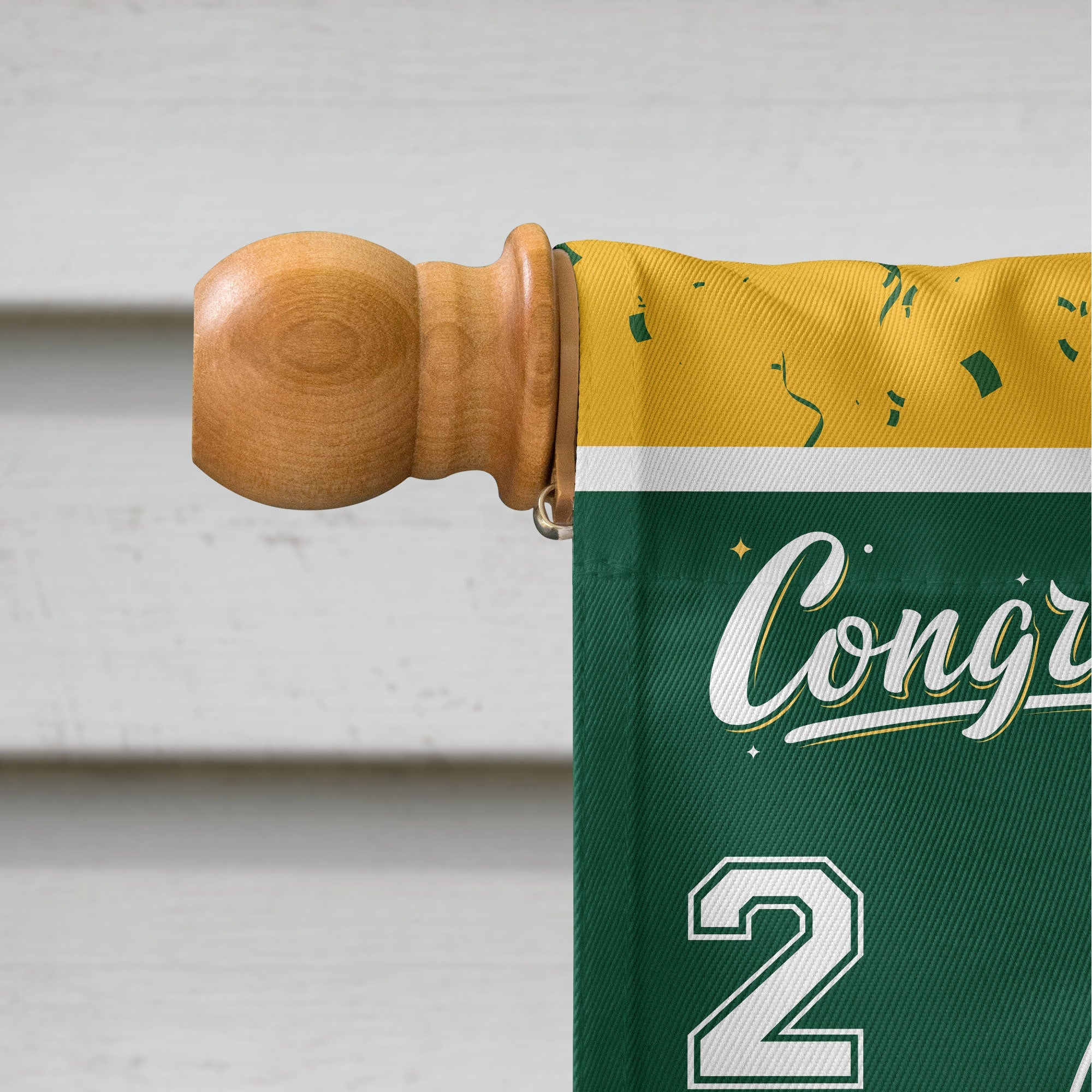 Graduation Celebration - Personalized Photo Flag