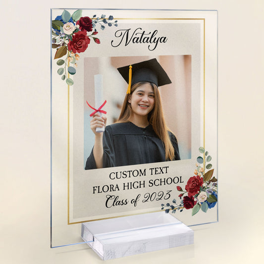 Graduation Ceremony - Personalized Acrylic Photo Plaque
