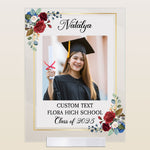 Graduation Ceremony - Personalized Acrylic Photo Plaque