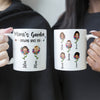 Grandma&#39;S Garden Custom Title - Personalized Photo Mug