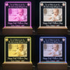 Happy First Mother&#39;s Day - Personalized Photo LED Light