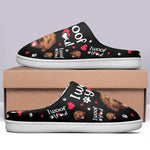 I Woof You - Personalized Photo Slippers - Mother's Day, Loving, Birthday Gift For Dog Mom, Dog Lover, Dog Owner, Dog Dad