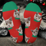 I'm A Cat Person - Personalized Photo Crew Socks