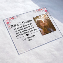Mother & Daughter - Personalized Acrylic Photo Plaque