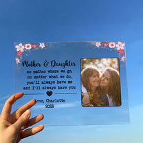 Mother & Daughter - Personalized Acrylic Photo Plaque