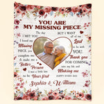 My Missing Piece - Personalized Photo Blanket