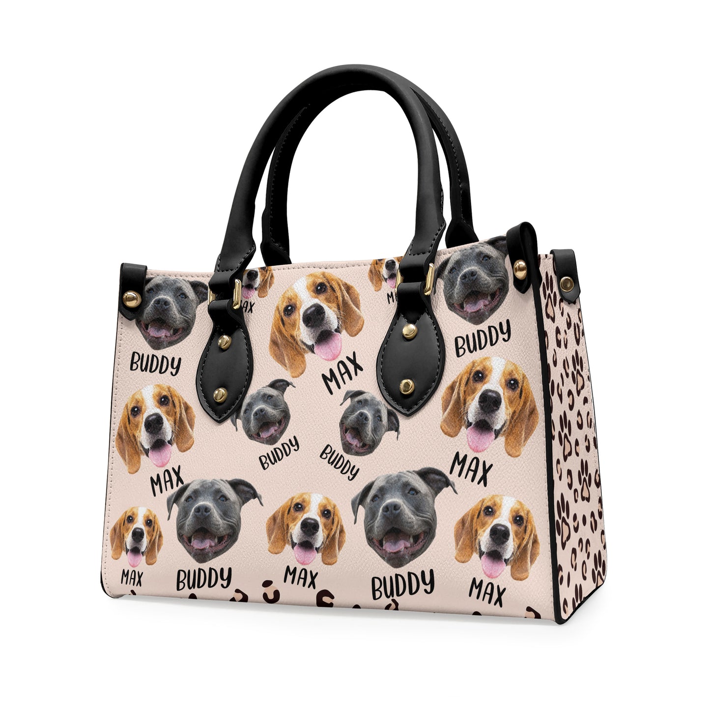 My Pet's Face - Personalized Photo Leather Bag