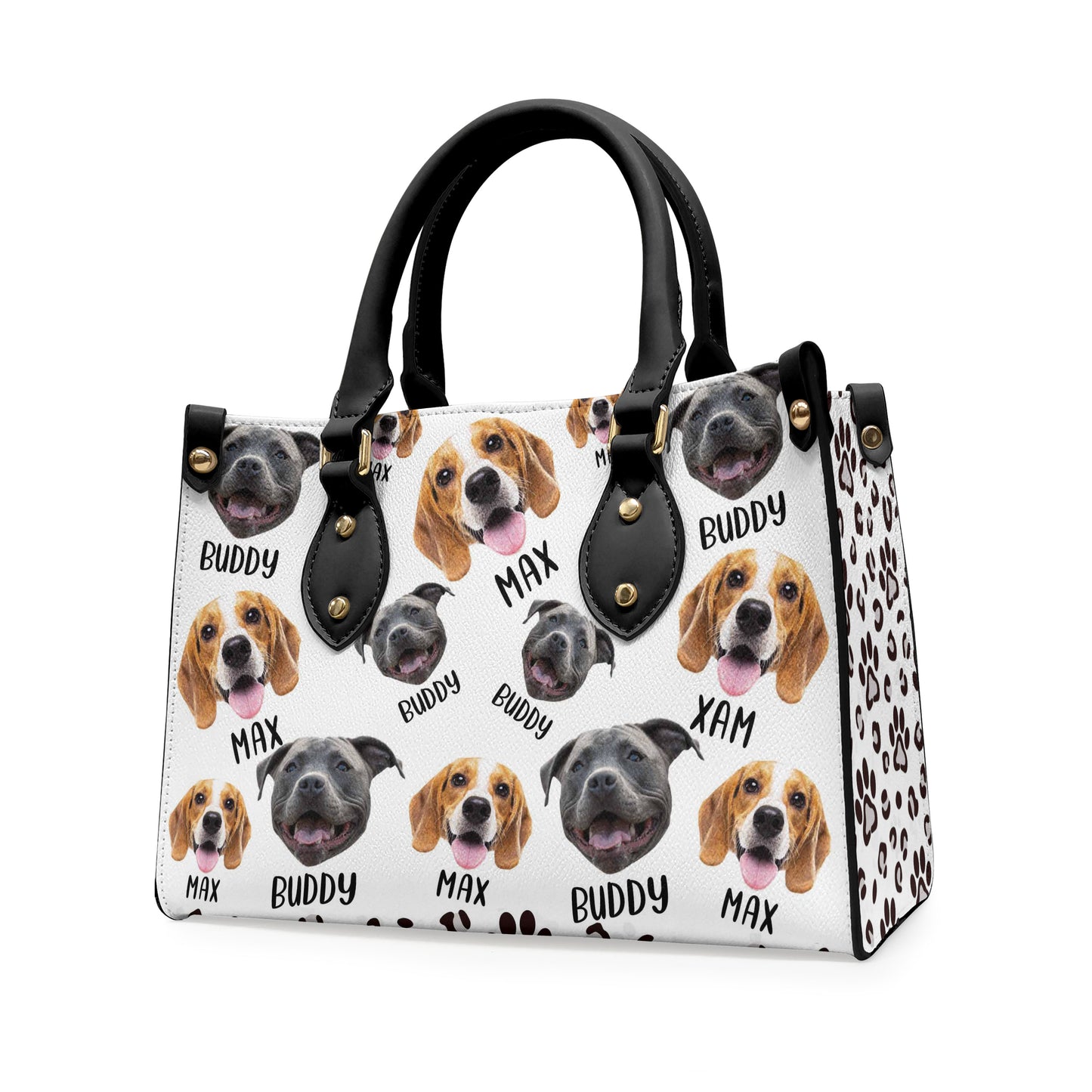 My Pet's Face - Personalized Photo Leather Bag