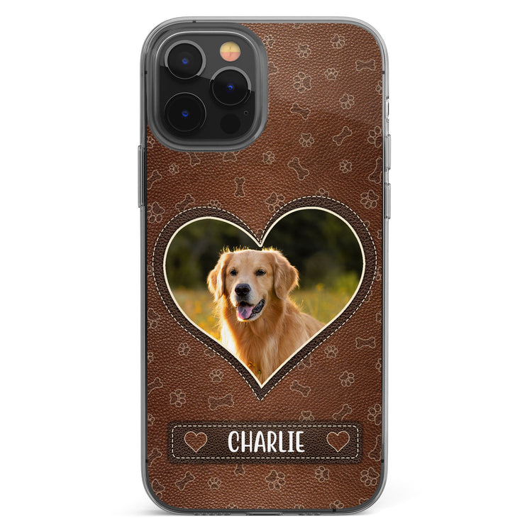 (Photo Inserted) Pet Owner - Personalized Clear Phone Case