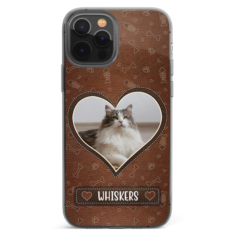 (Photo Inserted) Pet Owner - Personalized Clear Phone Case