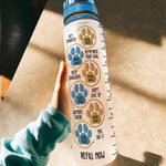 Stop Slacking Drink More Water - Personalized Photo Water Tracker Bottle