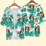 Summer - Custom Face - Personalized Photo Women's Kimono Chiffon Cover Up