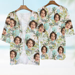 Summer Vibe - Personalized Photo Women's Kimono Chiffon Cover Up