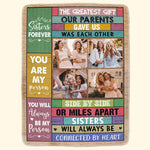 The Greatest Gift Our Parents Gave Us - Personalized Photo Blanket