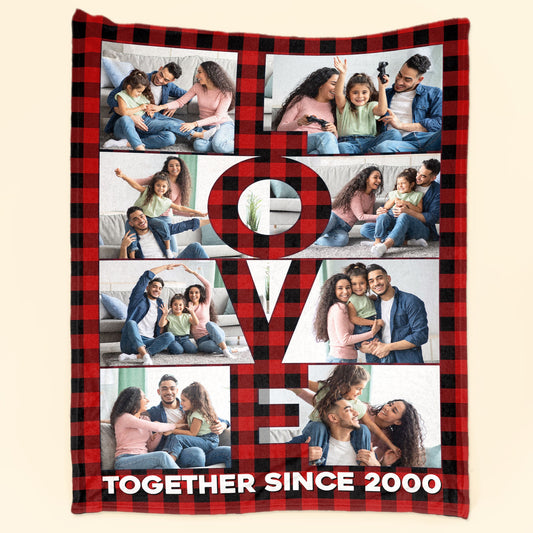 Together Since - Personalized Photo Blanket
