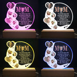 We Need To Say We Love You - Personalized Photo LED Light