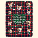 (Photo Inserted) We'll Be Watching You - Personalized Blanket