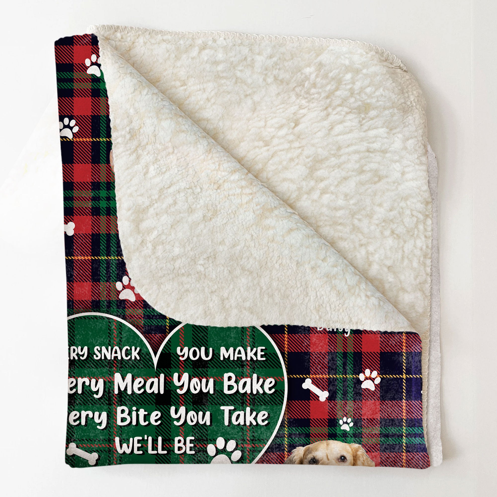 (Photo Inserted) We'll Be Watching You - Personalized Blanket